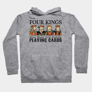 Vintage Character of Playing Cards Hoodie